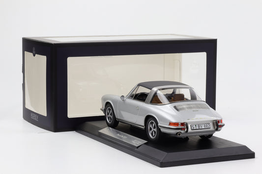 1:18 Norev Porsche 911 E 1969 Targa Silber Exclusive Ltd 400 pcs Norev