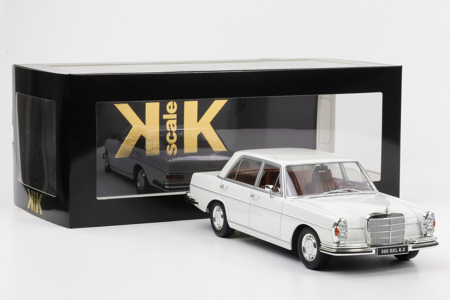 1:18 Mercedes-Benz 300 SEL 6.3 W109 1967-1972 weiß KK-Scale diecast