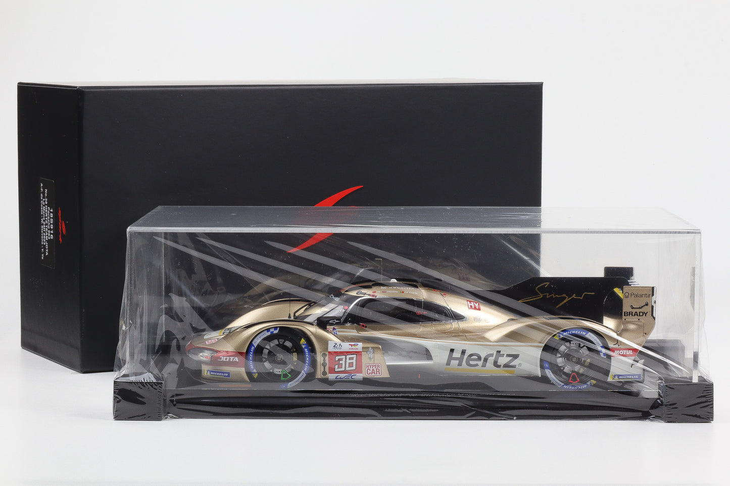 1:18 Porsche 963 Hertz JOTA Le Mans 2023 da Costa Stevens Ye Spark 18S916
