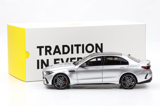 1:18 NZG Mercedes-Benz AMG C 63 S E Performance W206 hightech silber
