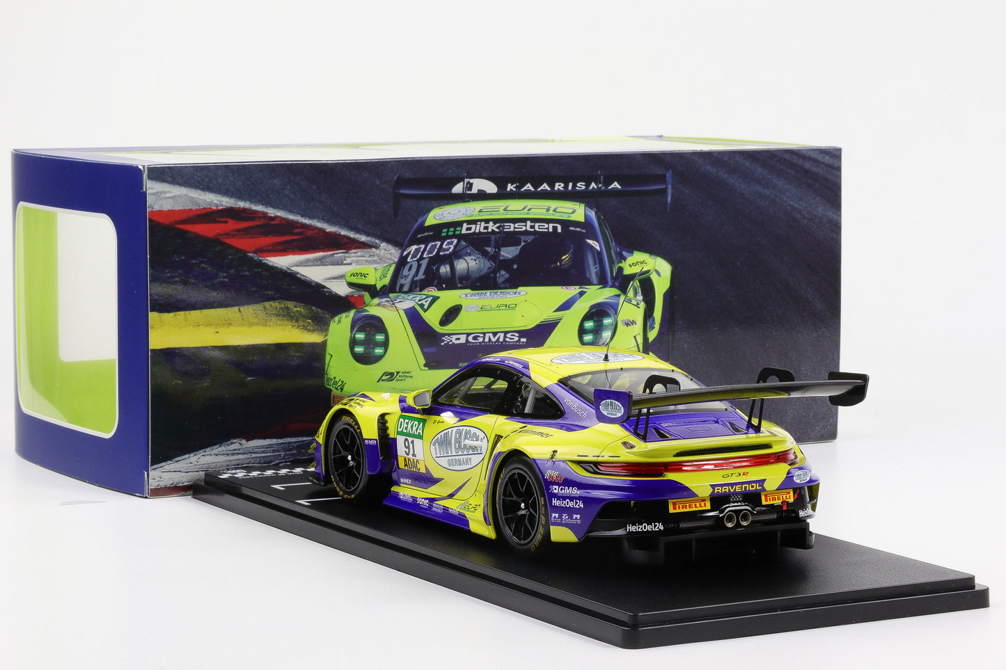 1:18 Porsche 911 992 GT3 R #91 ADAC GT Masters 2023 Gehrsitz Müller Ixo