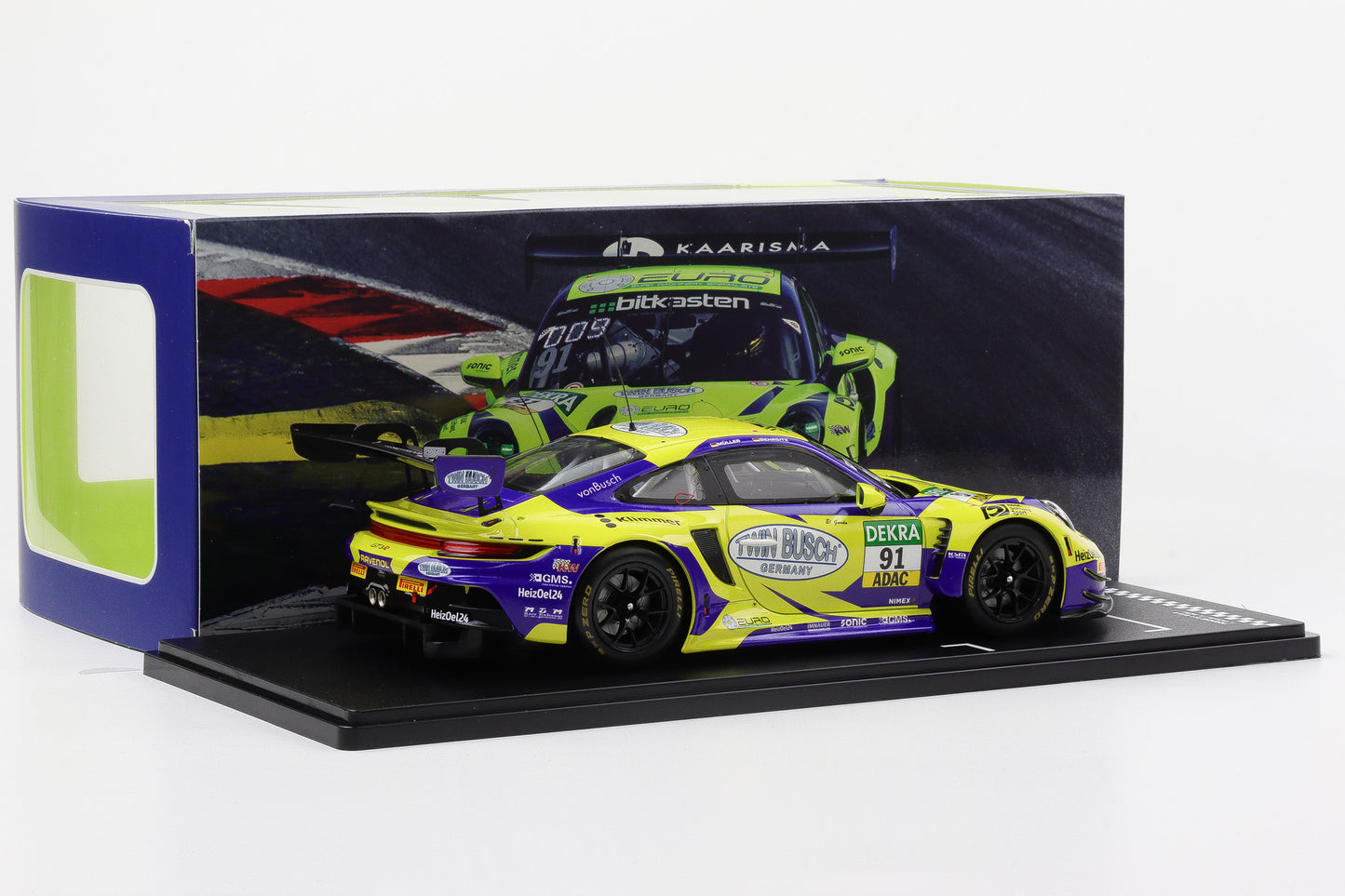 1:18 Porsche 911 992 GT3 R #91 ADAC GT Masters 2023 Gehrsitz Müller Ixo