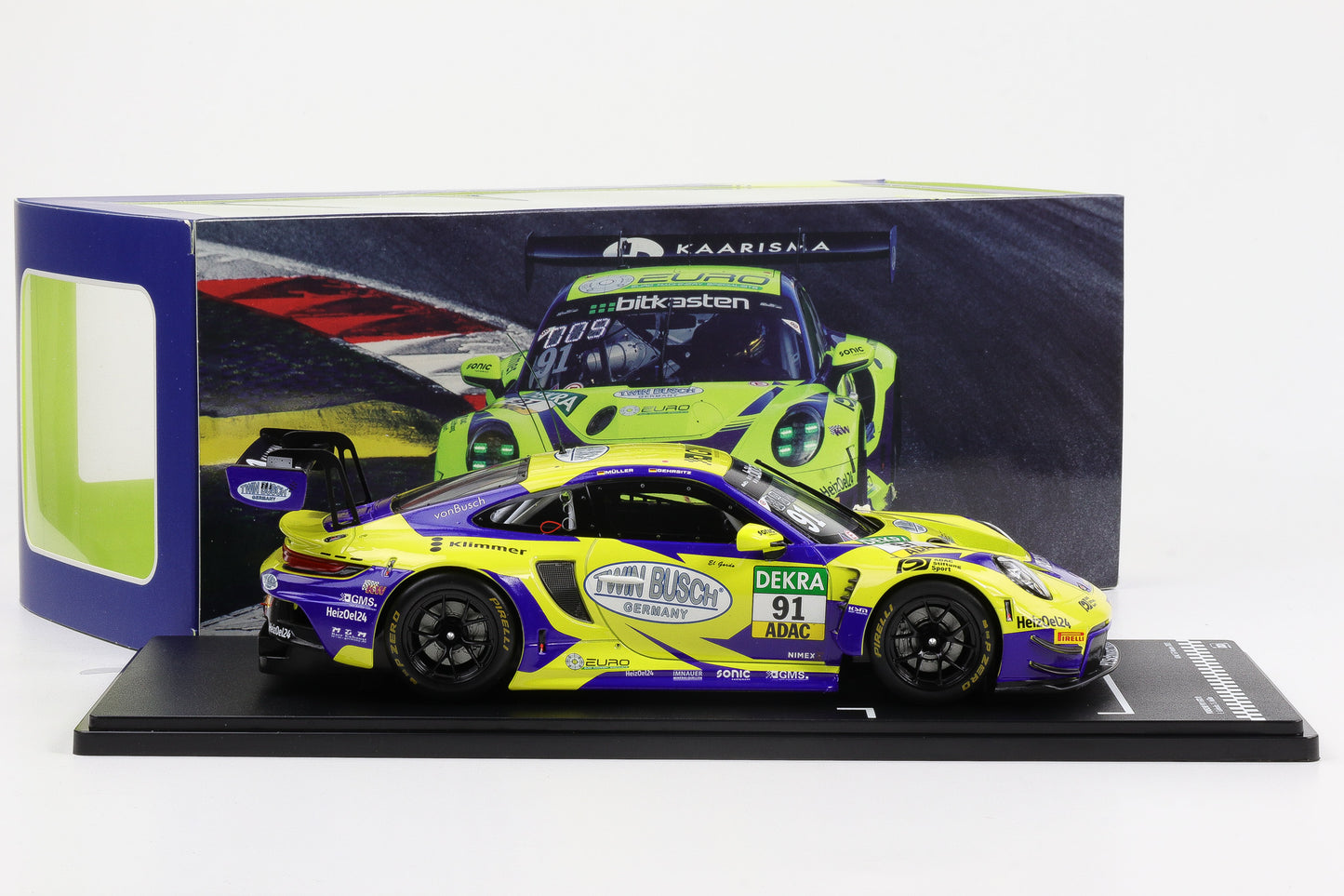 1:18 Porsche 911 992 GT3 R #91 ADAC GT Masters 2023 Gehrsitz Müller Ixo