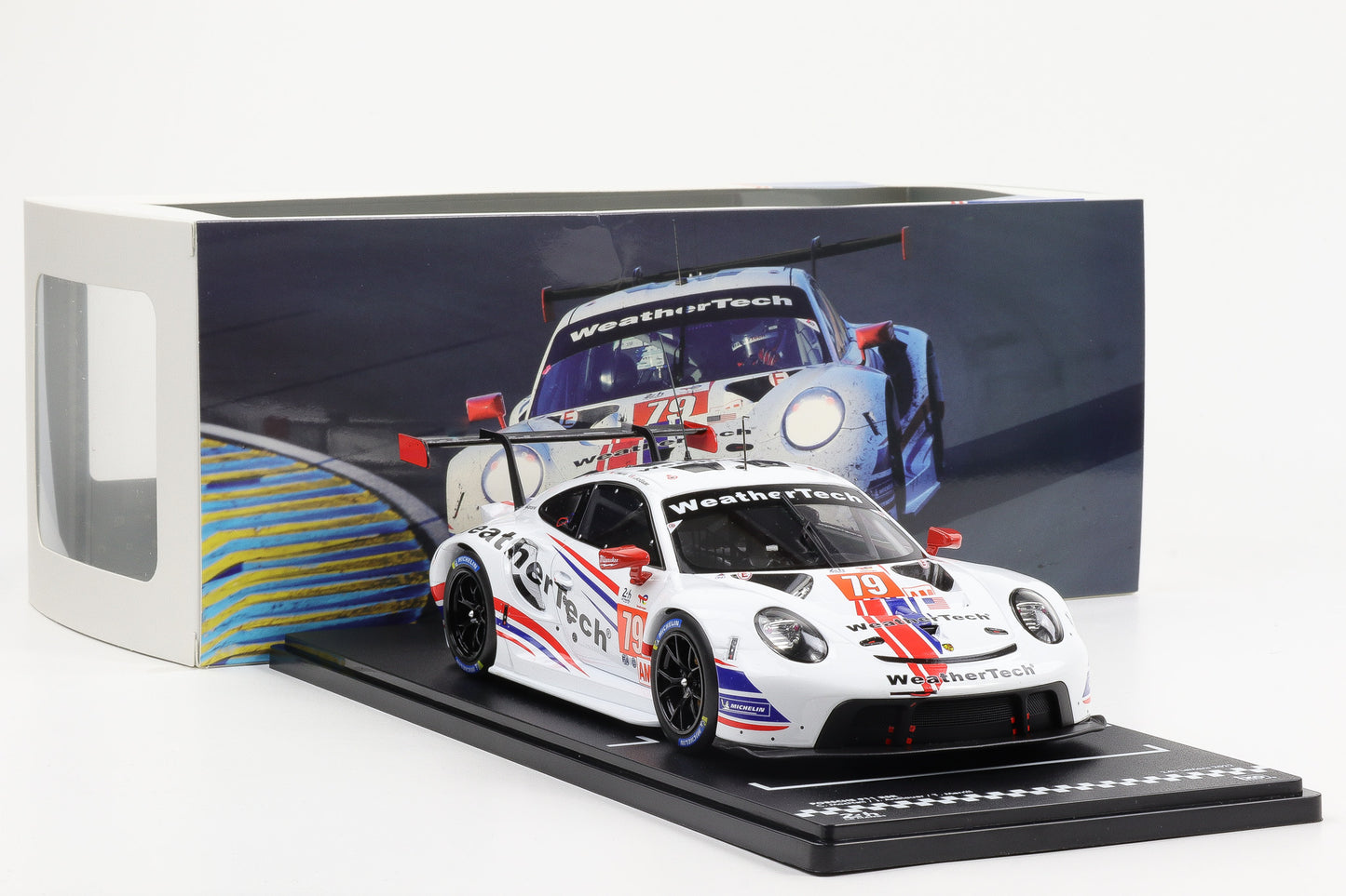 1:18 Porsche 911 RSR-19 #79 2nd LMGTE-Am 24h LeMans 2022 WeatherTech IXO