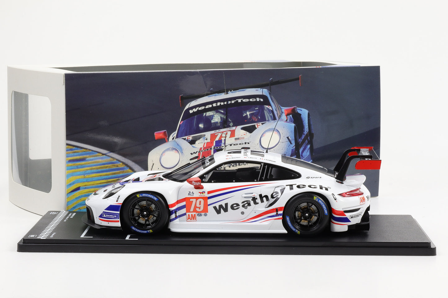 1:18 Porsche 911 RSR-19 #79 2nd LMGTE-Am 24h LeMans 2022 WeatherTech IXO