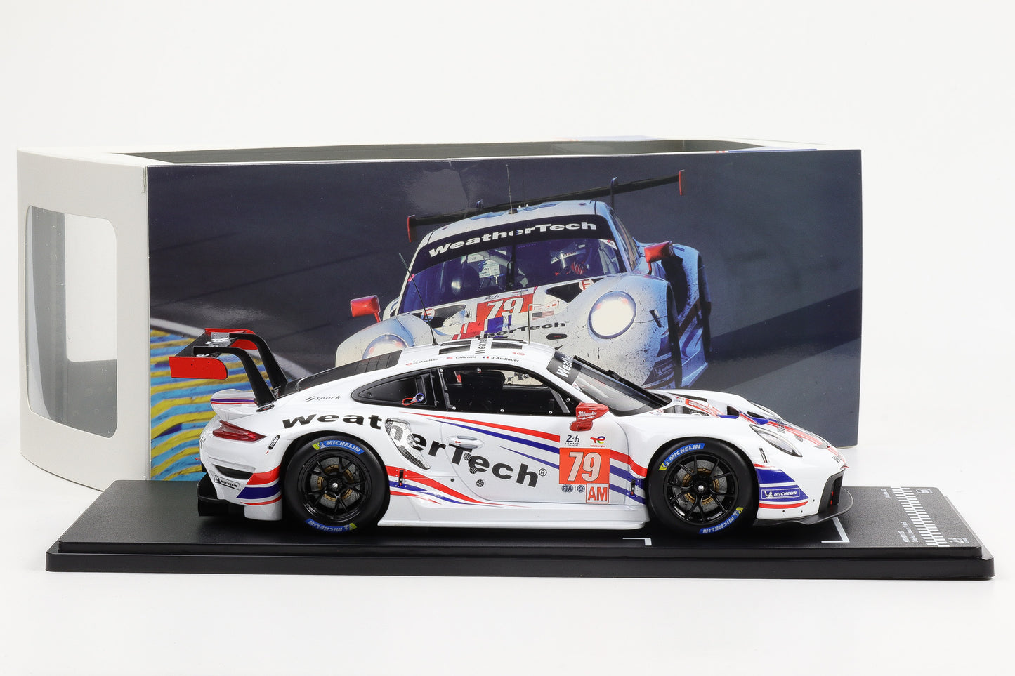 1:18 Porsche 911 RSR-19 #79 2nd LMGTE-Am 24h LeMans 2022 WeatherTech IXO