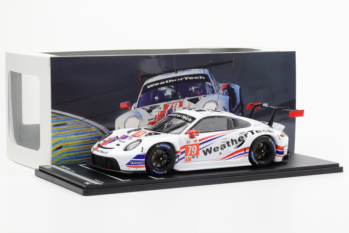 1:18 Porsche 911 RSR-19 #79 2nd LMGTE-Am 24h LeMans 2022 WeatherTech IXO
