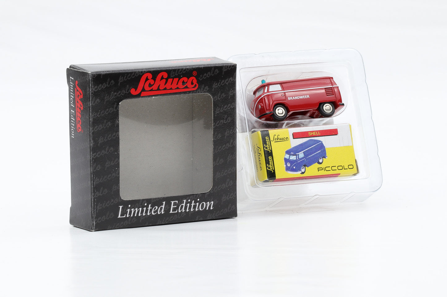 1:90 Schuco Piccolo VW T1 Bus Bulli Brandweer rot Limitiert Art.Nr. 01329