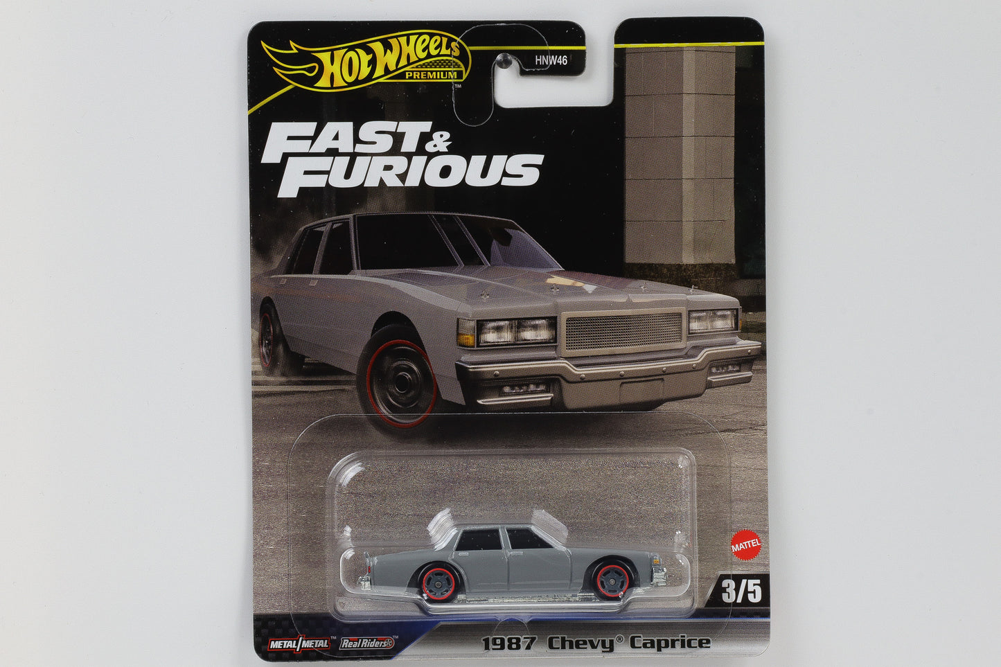 1:64 Hot Wheels Premium 1987 Chevrolet Caprice Fast & Furious 7