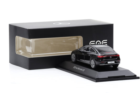 1:43 Herpa Mercedes-Benz EQ EQE V295 obsidianschwarz 2022 Dealer B669601107