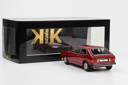 1:18 KK-Scale Volkswagen VW Scirocco TS Sportcoupe MK1 1976 dunkelrot