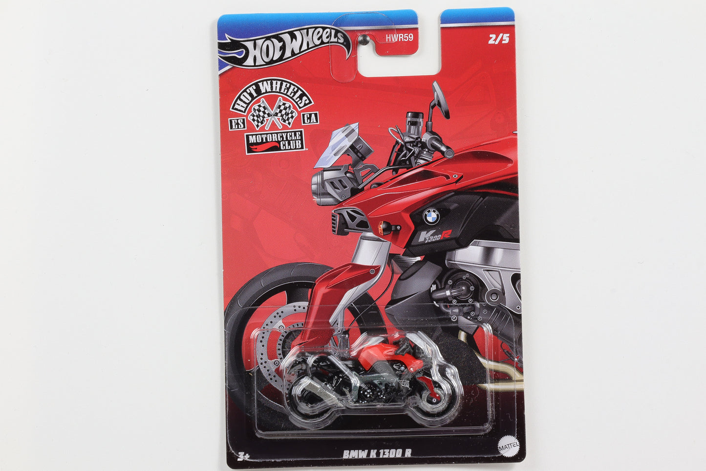 1:64 Hot Wheels Motorcycle Club BMW K 1300 R rot schwarz GDG44-977 HWR59