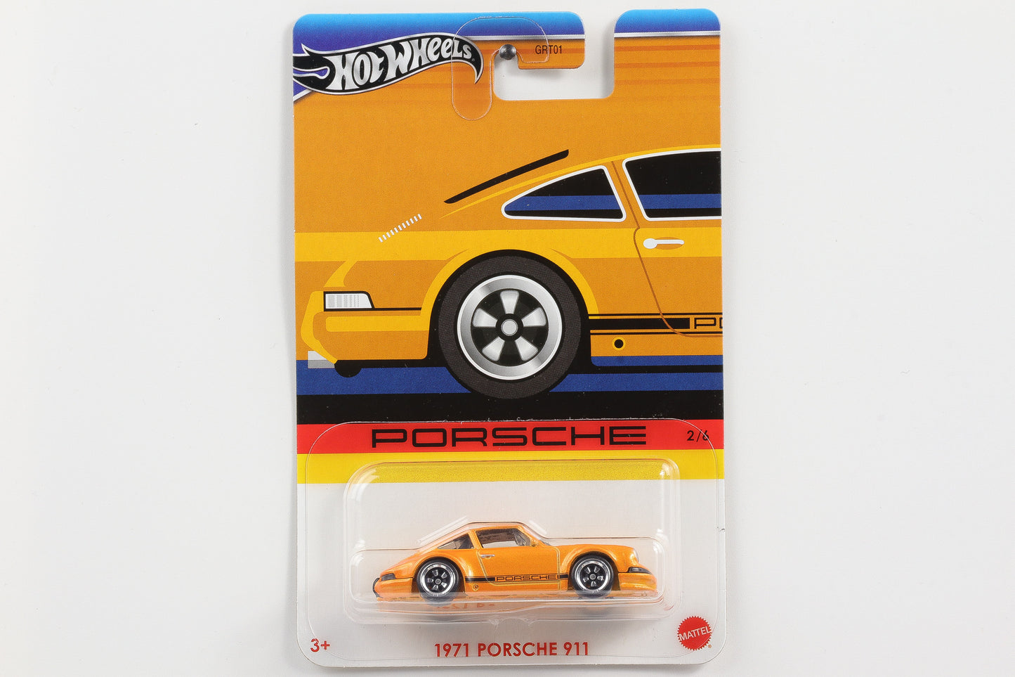 1:64 Hot Wheels Porsche Celebration 911 1971 orange metallic schwarzer Schriftzug GRT01-979G