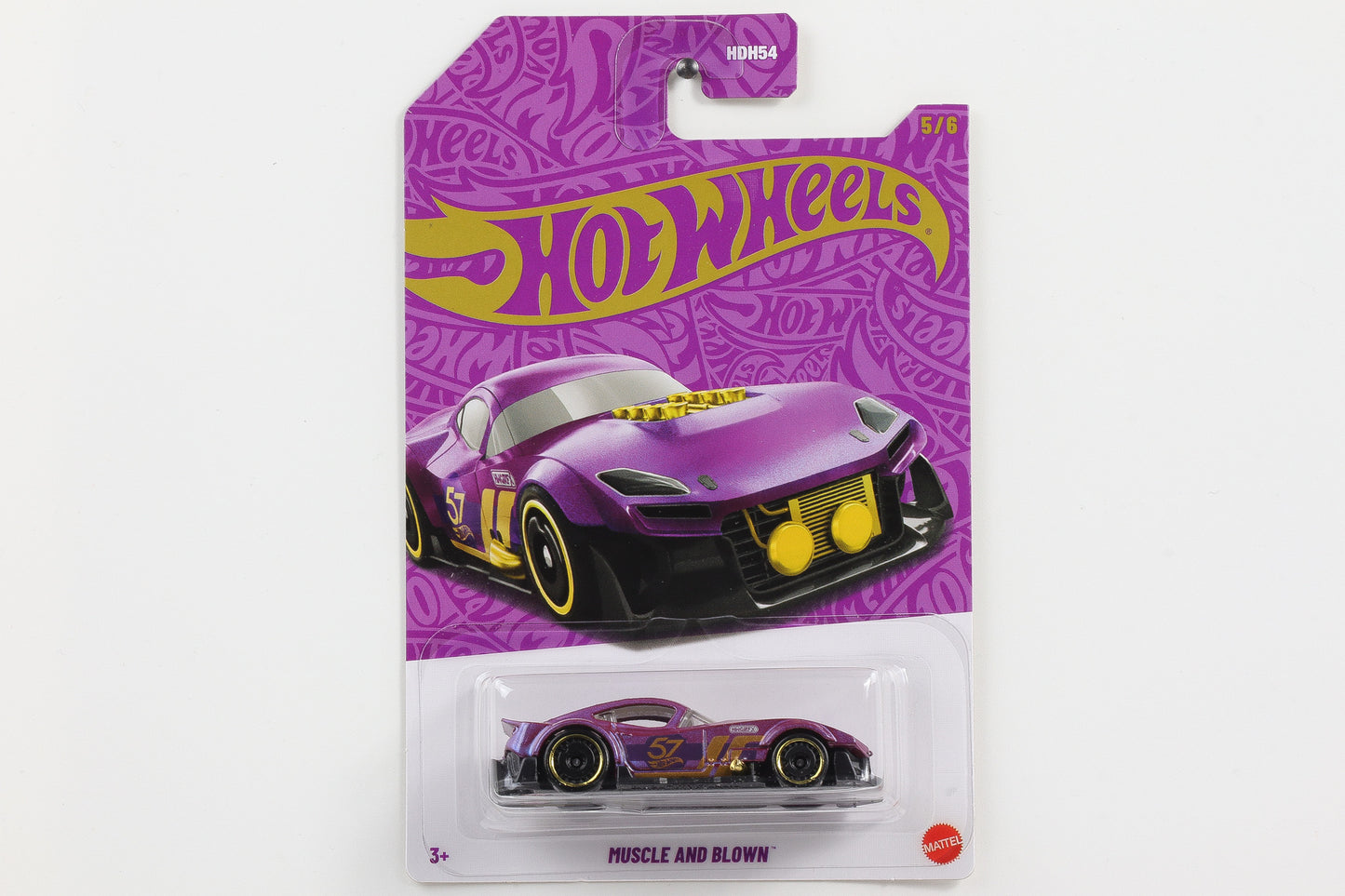 1:64 Hot Wheels 2024 Pearl & Chrome Set 5 pcs 57th Anniversary HDH54-979G