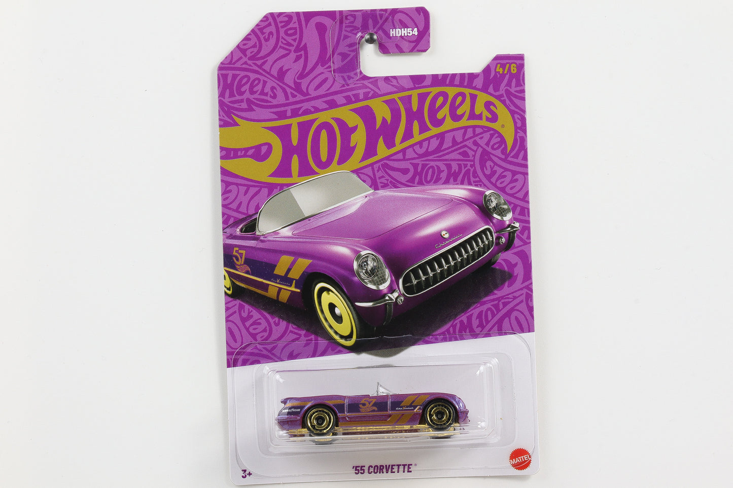 1:64 Hot Wheels 2024 Pearl & Chrome Set 5 pcs 57th Anniversary HDH54-979G