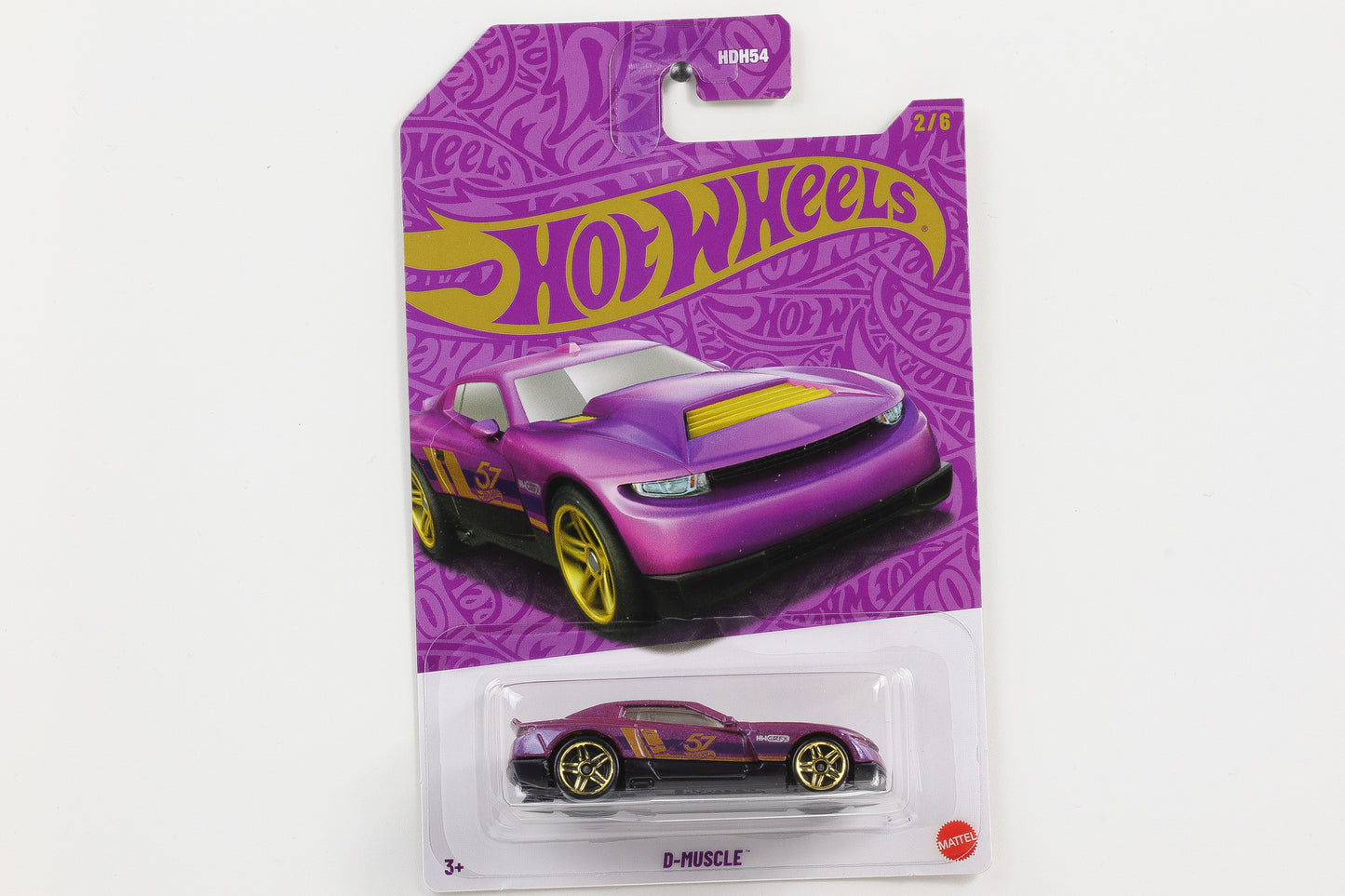 1:64 Hot Wheels 2024 Pearl & Chrome Set 5 pcs 57th Anniversary HDH54-979G