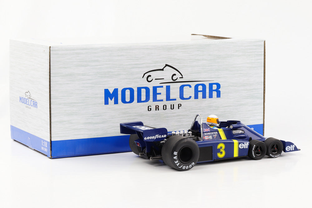 1:18 Tyrrell P34-2 #3 J Scheckter Winner Sweden GP Formula F1 1976 MCG