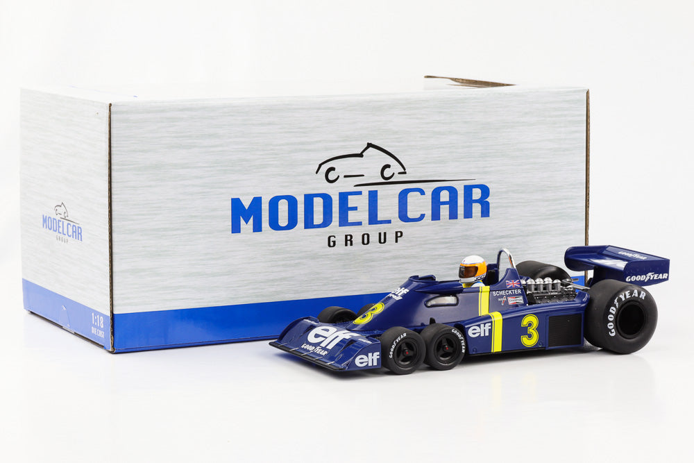 1:18 Tyrrell P34-2 #3 J Scheckter Winner Sweden GP Formula F1 1976 MCG