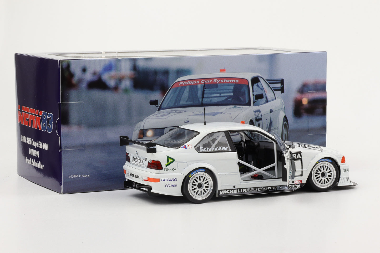 1:18 BMW 325i Coupe E36 DTM Ge-Ka #9 DTM 1994 Schmickler Werk83