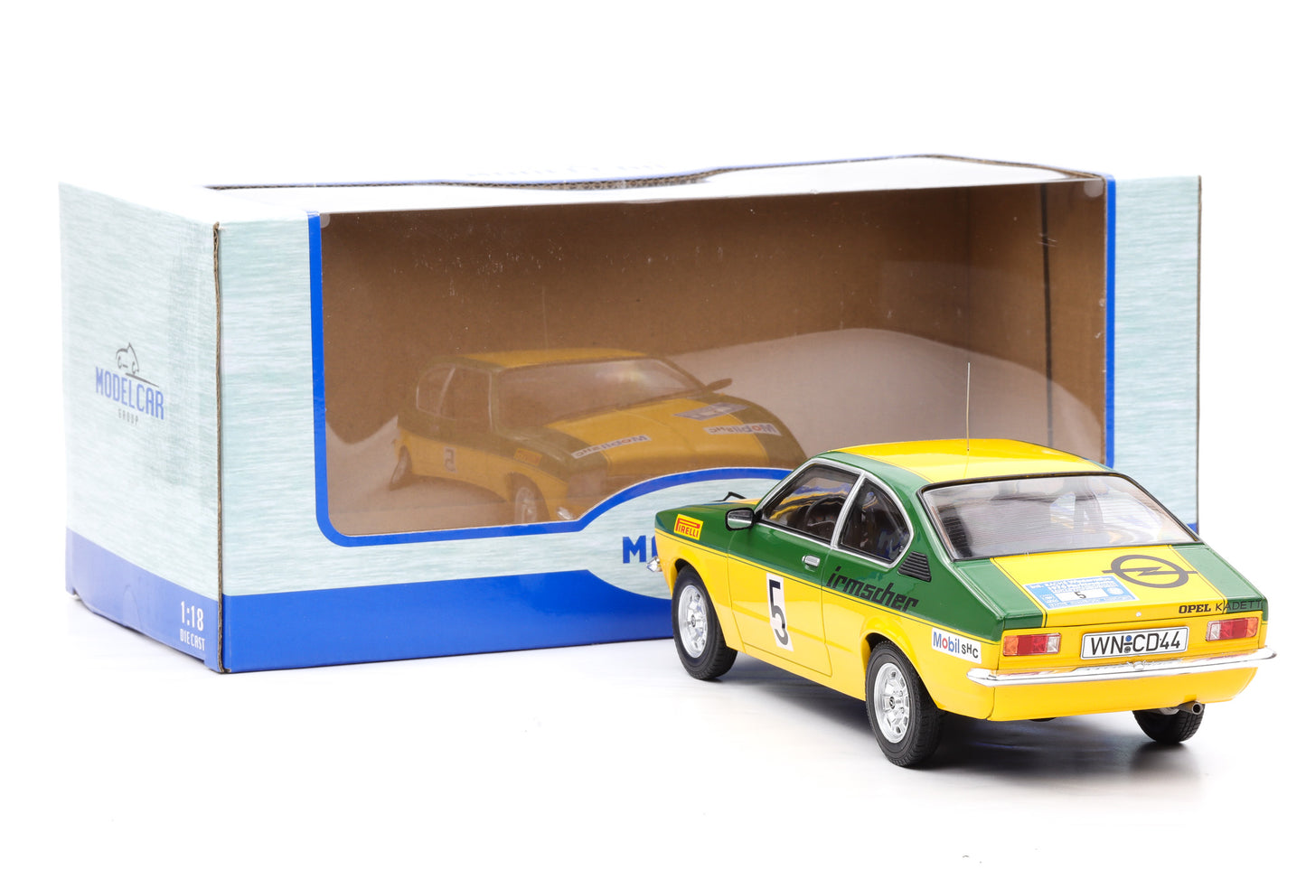 1:18 Opel Kadett C GT/E #5 2nd Sachs Winter Rallye 1976 Smolej Geistdörfer MCG