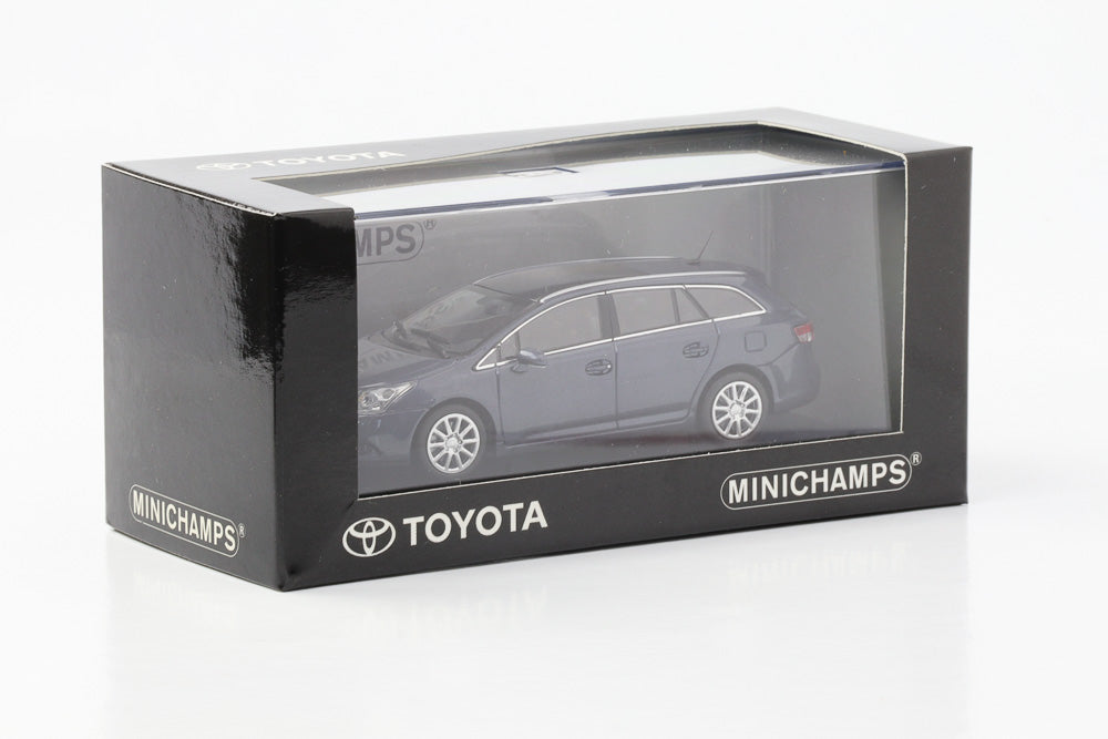 1:43 Toyota Avensis Optimal Dive T27 Kombi blaugrau metallic diecast Minichamps