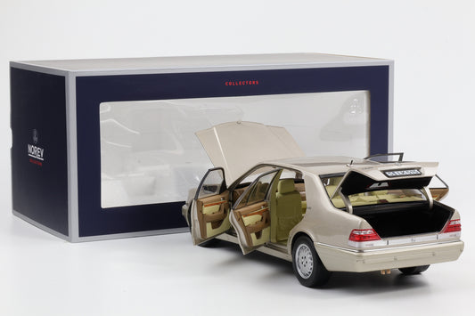 1:18 Norev Mercedes-Benz S-Klasse S600 W140 V12 1997 Smoke silver metallic 183723