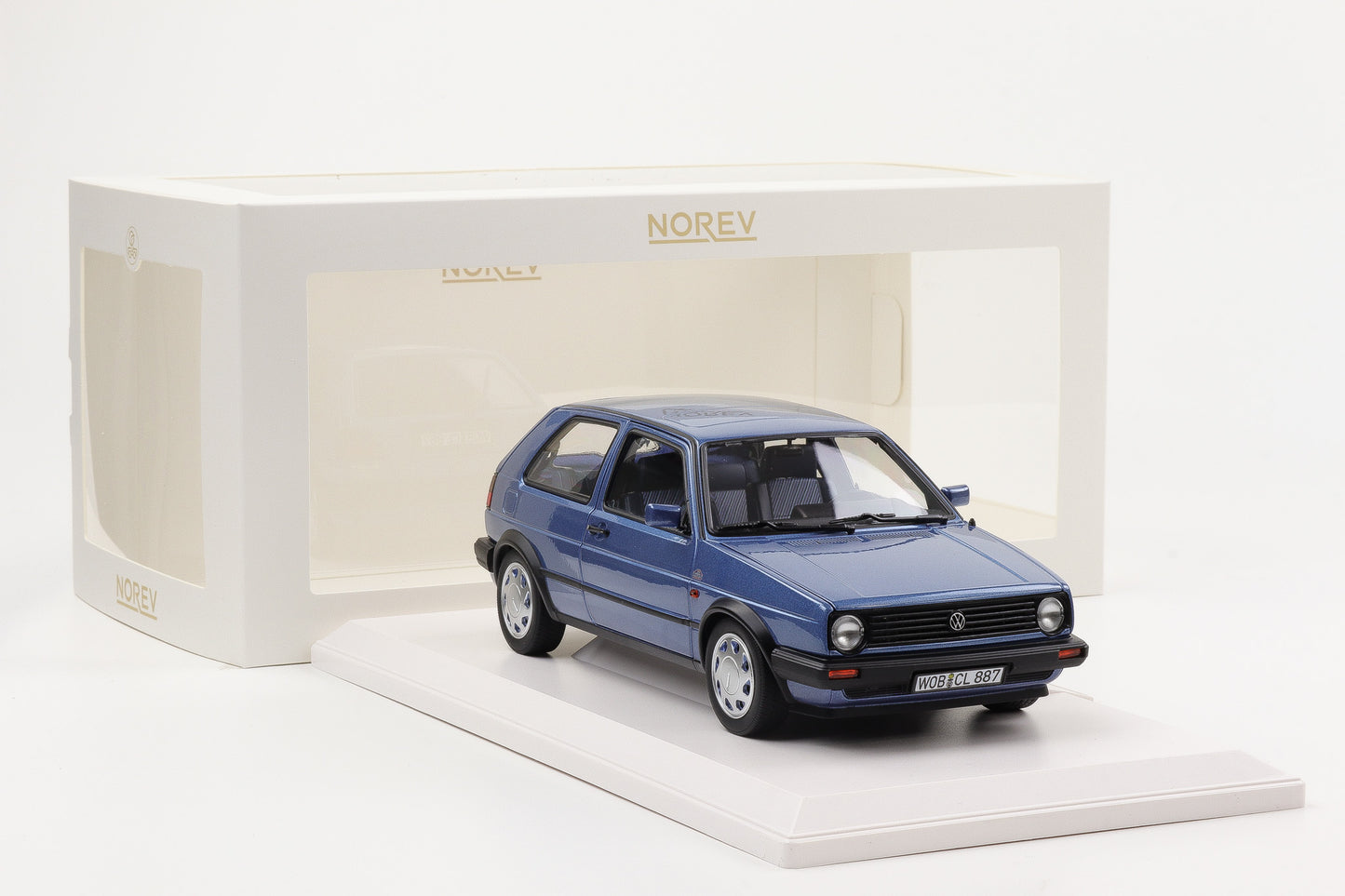 1:18 Norev VW Volkswagen Golf II 2 10 Million Star Blue Metallic 188562