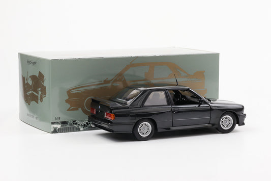 1:18 Minichamps BMW M3 E30 Street Evo 1989 schwarz metallic full opening