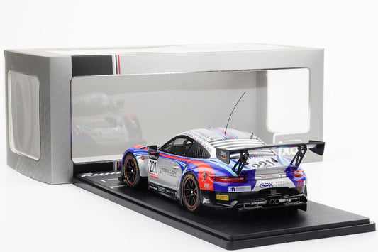 1:18 Porsche 911 GT3 R #221 24h Spa 2022 GPX Martini Racing IXO