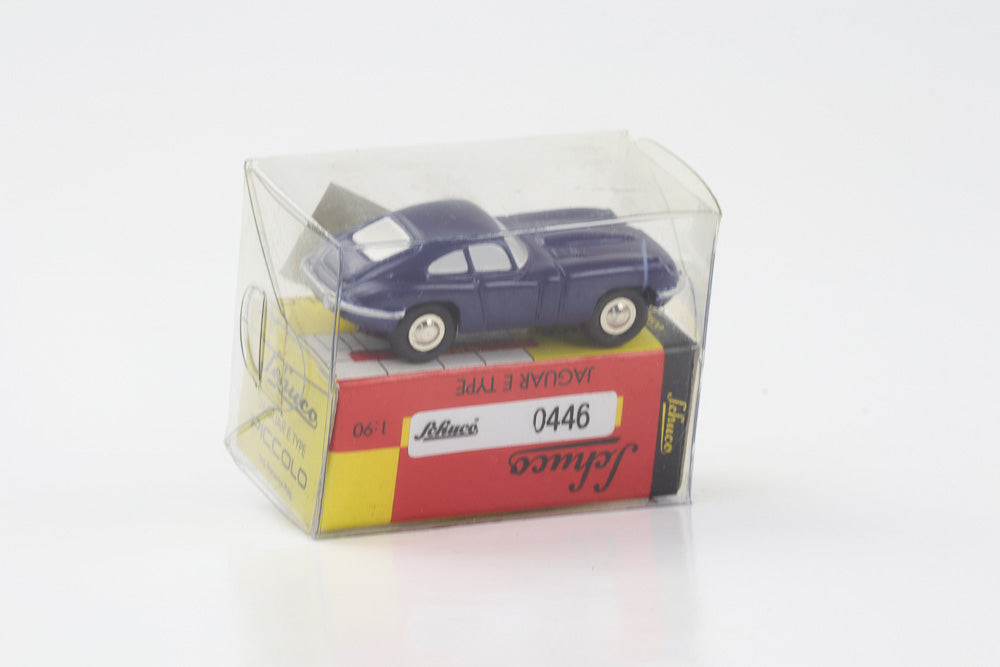 1:90 Jaguar E Type blue Schuco Piccolo 0446