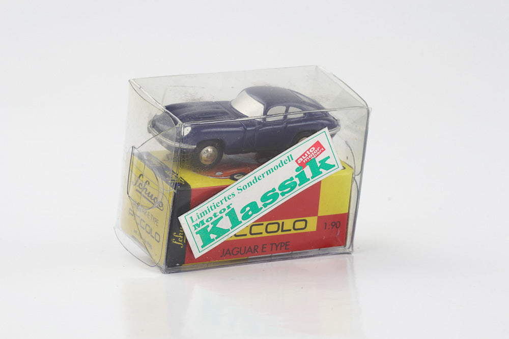1:90 Jaguar E Type blue Schuco Piccolo 0446