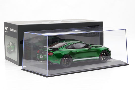 1:18 GT Spirit Shelby Mustang GT 500 Candy Apple Green GT834 + Vitrine