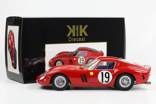 1:12 Ferrari 250 GTO #19 2nd 24h LeMans 1962 Noblet Guichet KK-Scale diecast