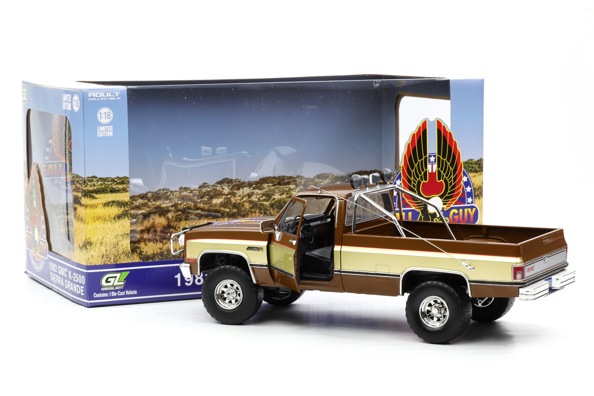 1:18 Greenlight GMC K2500 Sierra Grande 1982 Ein Colt für alle Fälle Fall Guy