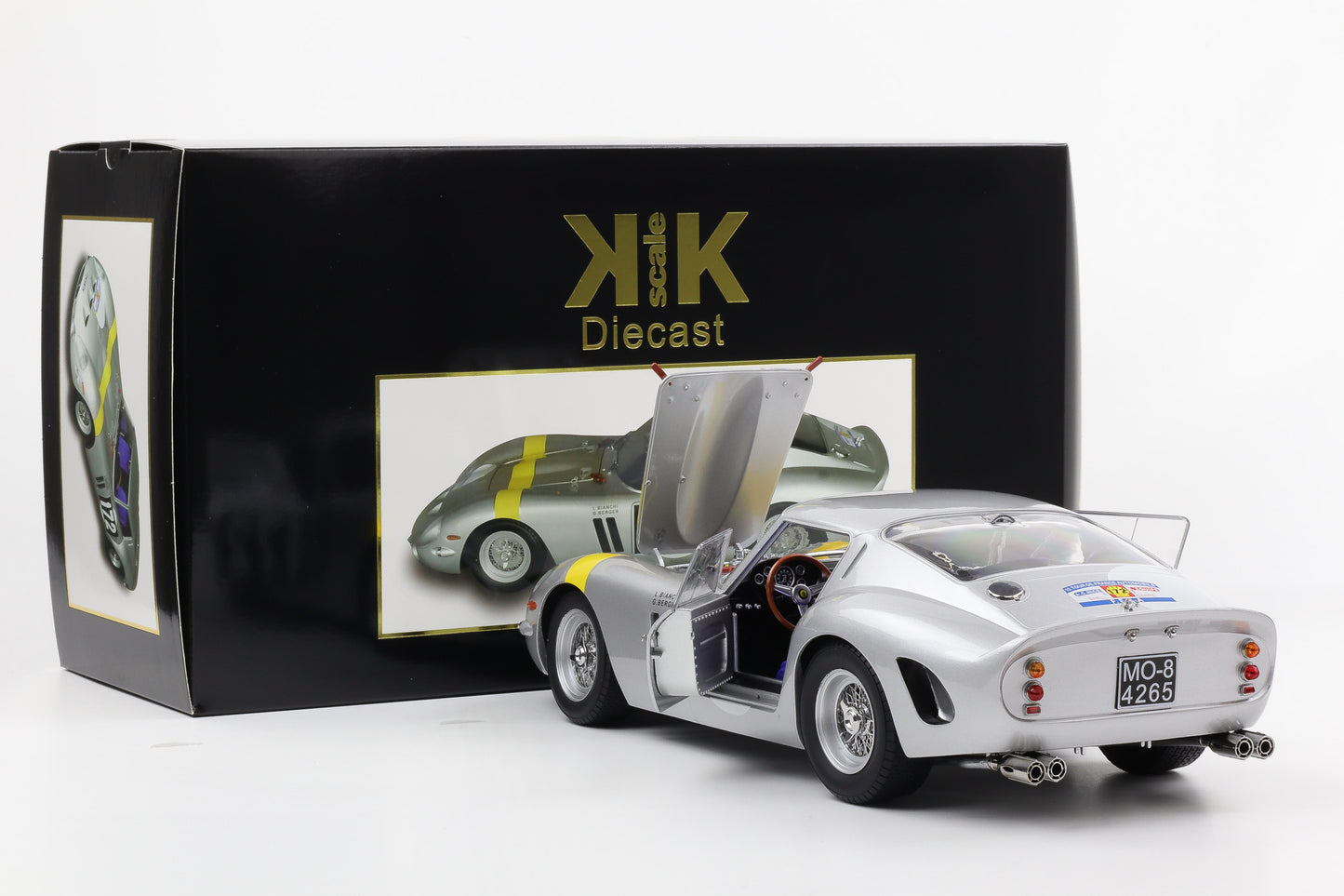 1:12 Ferrari 250 GTO #172 Sieger Rallye Tour de France 1964 Bianchi Berger KK Scale
