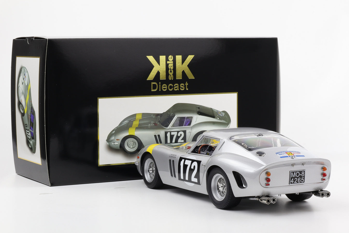 1:12 Ferrari 250 GTO #172 Sieger Rallye Tour de France 1964 Bianchi Berger KK Scale