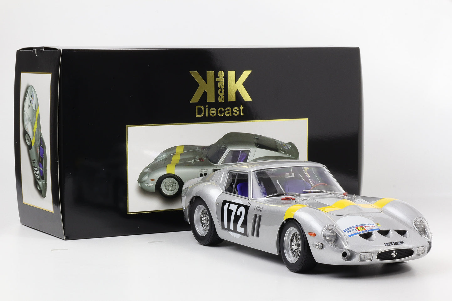 1:12 Ferrari 250 GTO #172 Sieger Rallye Tour de France 1964 Bianchi Berger KK Scale