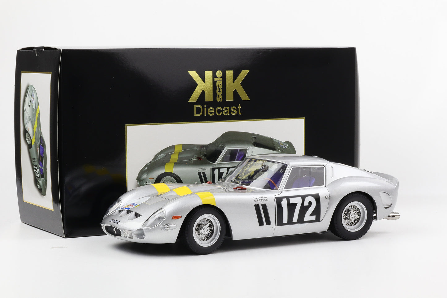 1:12 Ferrari 250 GTO #172 Sieger Rallye Tour de France 1964 Bianchi Berger KK Scale