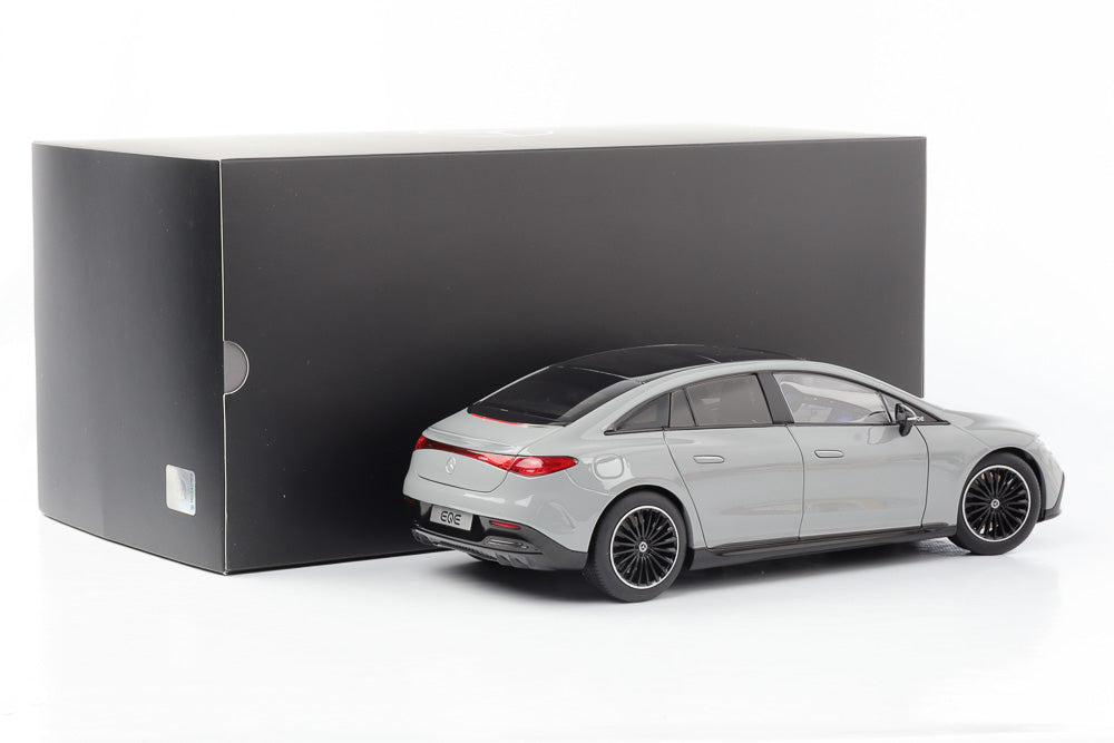 1:18 Mercedes-Benz EQE AMG Line alpine gray 2023 NZG dealer