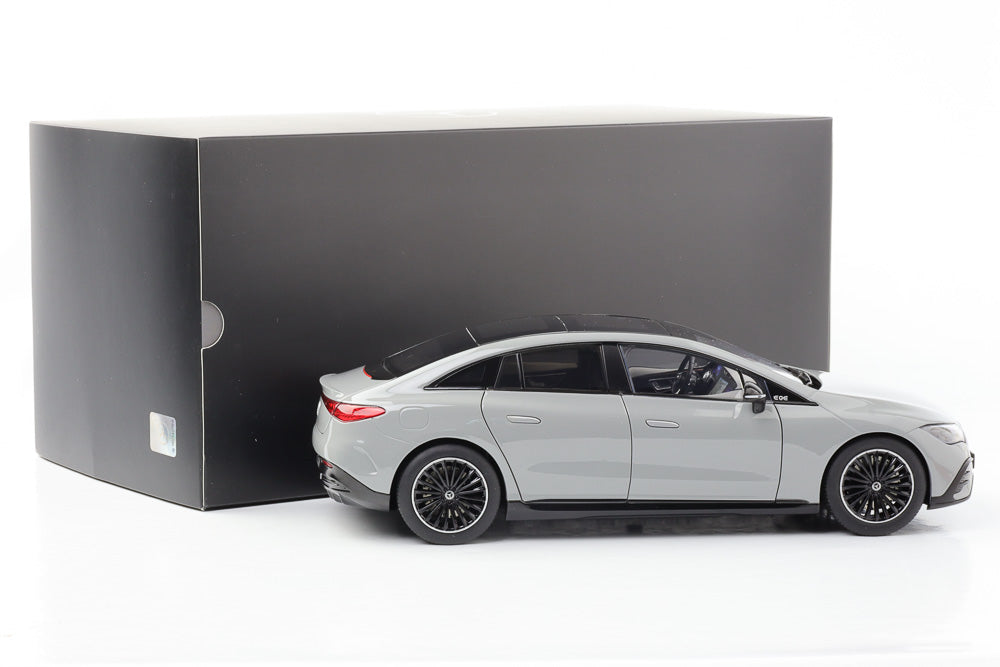 1:18 Mercedes-Benz EQE AMG Line alpine gray 2023 NZG dealer