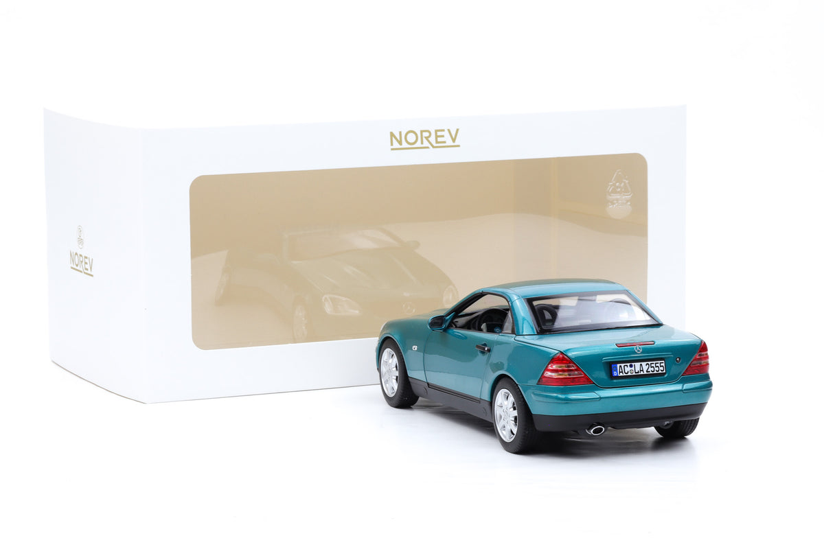 1:18 Norev Mercedes Benz SLK 200 Roadster R170 1996 Vivianit Green