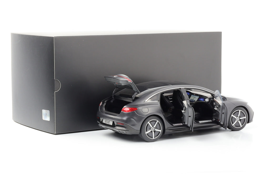 1:18 Mercedes-Benz EQE AMG Line graphite gray mango 2023 NZG Dealer