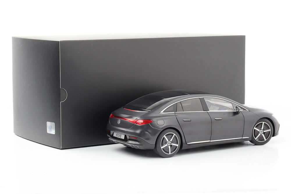 1:18 Mercedes-Benz EQE AMG Line graphite gray mango 2023 NZG Dealer