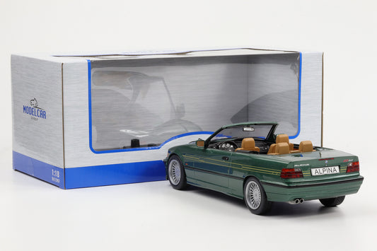 1:18 MCG BMW E36 Alpina B3 3.2 Convertible grünmetallic mit Verdeck MCG18321