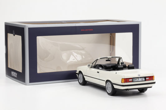 1:18 BMW 325i E30 Cabriolet 1991 alpin white Norev NEU OVP 183213