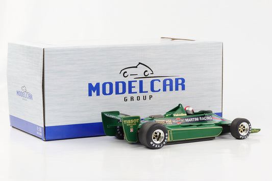 1:18 F1 LOTUS Ford Cosworth V8 79 GP Argentinien #1 Figur Andretti Martini 1979 MCG