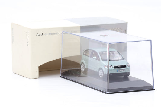 1:43 Minichamps Audi A2 islandgrün 2000 Dealer