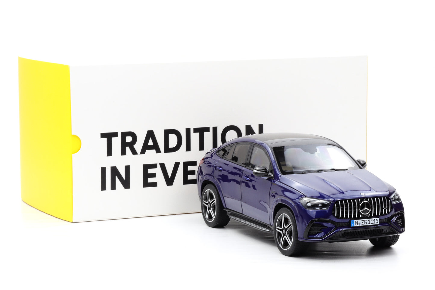1:18 NZG Mercedes-Benz AMG GLE 53 4Matic+ Coupe 2023 C167 mystikblau