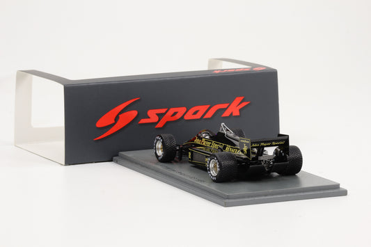 1:43 Spark Lotus 97T #12 Winner Belgium GP 1985 Senna S7154