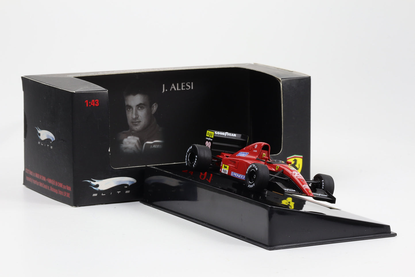 1:43 Hot Wheels Elite Ferrari F1-91 Alesi #28 Germany GP 1991 Formel 1 T6282